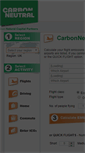Mobile Screenshot of carbonneutralcalculator.com